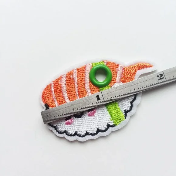 Shoe Charms Kawaii charm sushi sashimi roller skates shoelace patch - Picture 5 of 6